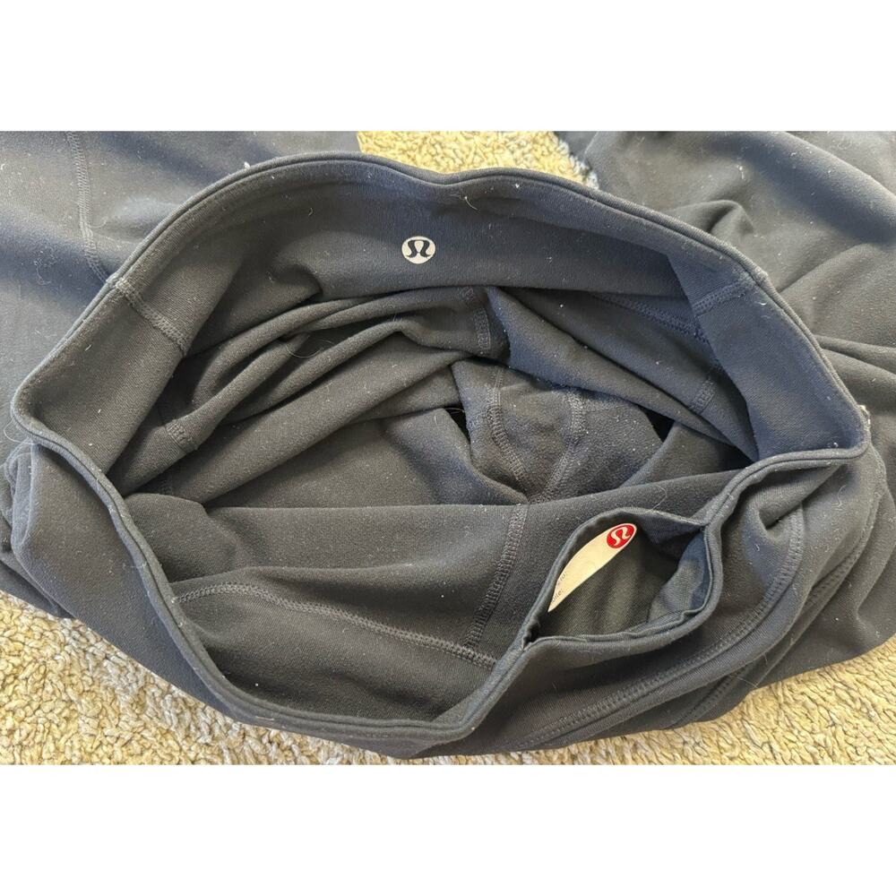 LULULEMON Groove Flare Yoga Pants Black Women’s Size 8 - Picture 8 of 9
